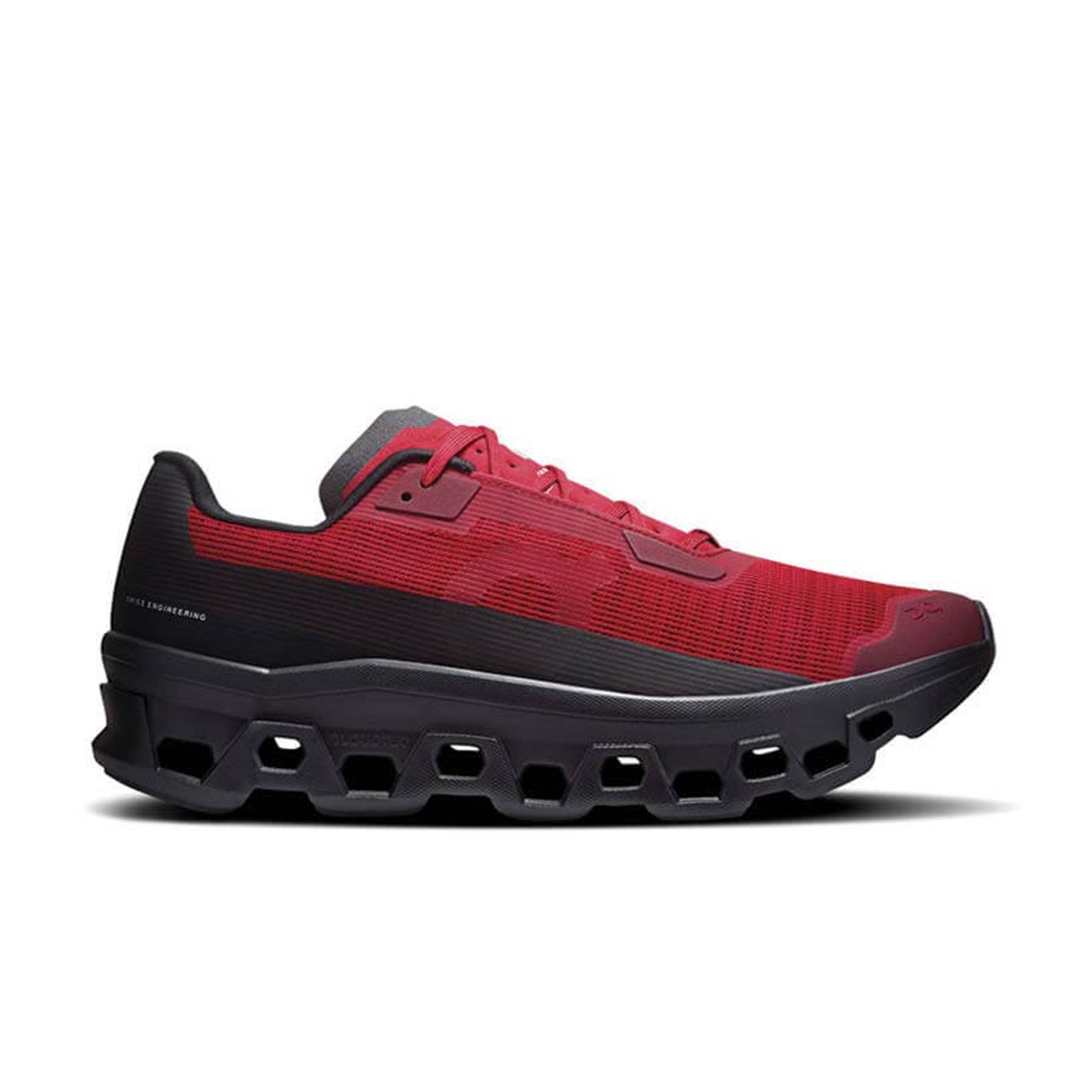 On Cloudmonster Void "Tundra/Black" Men's Shoe - RED/BLACK